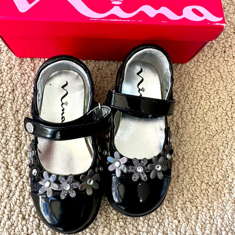 Nina patent dress shoes